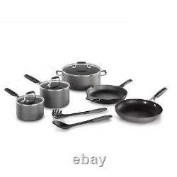 10-Piece Cookware Set Select by Calphalon Hard-Anodized Nonstick Pots and Pans
