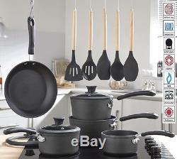 10 Piece Forged Aluminium Professional Cookware Set Non Stick -INDUCTION