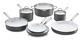 11 Piece Classic Ceramic Nonstick Pots & Pans Cookware Set Fast Easy Clean Up