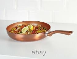 2 PCS Frying Pan Set URBN-CHEF Metal Ceramic Copper Induction Cooking Saucepan