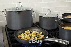 2 Pc Nonstick Skillet Frying Pan Set Omelette Aluminum Oven Safe 8 10 Cookware