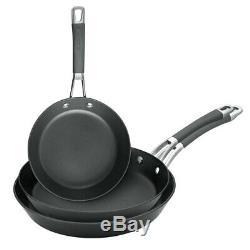 3pc Anolon Endurance+ Skillet/Frying Pan Induction Frypan Cookware Kitchen Set