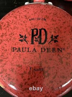 8 Piece Paula Deen Red Speckled Set