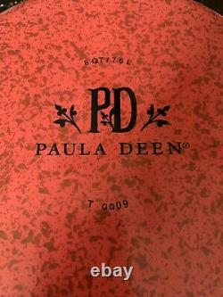 8 Piece Paula Deen Red Speckled Set