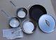All-Clad Cookware Stainless Steel 4 Pc. Set Nonstick Frying Sauce Pan Brazier