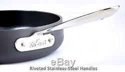 All-Clad E7859064 HA1 Hard Anodized Nonstick Fry Pan Cookware Set, 10 inch and