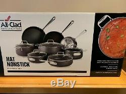 All-Clad Nonstick Cookware Set, Pots and Pans Set, 13 Piece, Hard Anodized, HA1