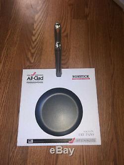 All-Clad d5 Stainless Steel Nonstick Fry Pan Set 8 & 10 SD5510810 NS R1 NEW