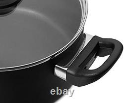 Amazon Basics 15-Piece Non-Stick Cookware Set, Aluminium