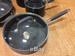 Anolon Advanced Hard Anodized Nonstick 11-Piece Cookware Cooking Pot Pan Set