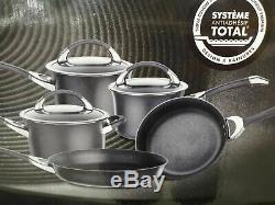 BN Circulon Symmetry Hard Anodised 8 NonStick Induction 5 pan Piece Cookware Set