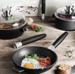 BergHOFF Eurocast Non-stick 11 Piece Cookware Set Suitable for all hob types