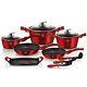 Berlinger Haus 12 Pc Cookware Set With Grill No Stick Pots Pans Induction Tools