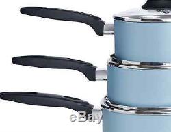 Brabantia NEW Saucepan Kitchen Cookware Set + Frying pan 5 PIECE. NON STICK Pot