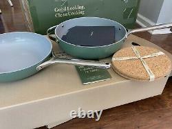 Caraway Cookware Set Sage Green New Open Box