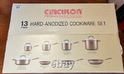 Circulon 13 Piece Hard-Anodized Cookware Set