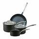 Circulon Excellence 4 Piece Pan Set Non Stick Induction Safe Durable Cookware