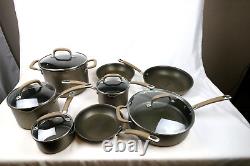 Circulon Premier Professional 13-piece Hard Anodized Cookware Set Bronze 1309952