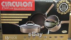 Circulon Premier Professional Hard Anodized 13 Piece Non Stick Pan, Cookware Set
