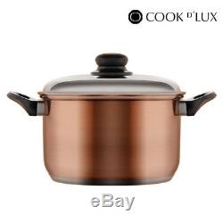 Cook DLux Pots and Pans Set (12 pieces)