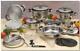 Cookware 22pc Surgical Stainless Steel Set of pots and pans Set de ollas