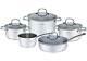 Cookware Set 18/10 9-pcs Pot Frying Pan Induction Gas Hob GB Klausberg Kb-7215
