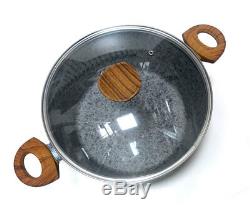Cookware Set 7-pcs Pot Pan LID Frying Pan Induction Gas Hob GB Klausberg Kb-7240