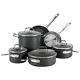 Cookware Set All-Clad B1 Hard Anodized Nonstick 10-Piece Pots and Pans Set