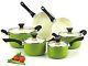 Cookware Set Pots And Pans Non-Stick Ceramic Coating 10-piece Cooking Kitchen