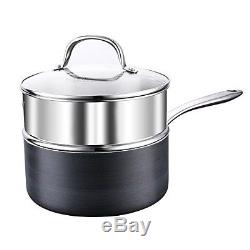 Cookware Set Pots and Pans Set Kitchen Cooking Nonstick Hard-Anodized Aluminum