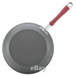 Cucina Hard-Anodized Aluminum Nonstick Pots and Pans Cookware Set 12-Piece