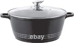 Durane Die-Cast Stockpot 3 Layer Non-Stick Coated Set set with Vented Glass lid