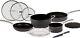 Emeril Lagasse Kitchen Cookware Forever Pans 10Pieces Hard-Anodized Nonstick Set