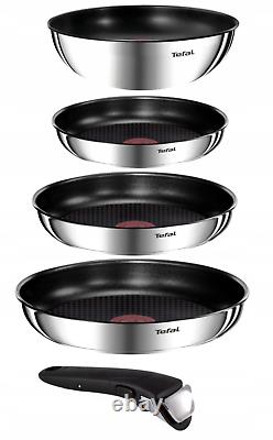 Frying Pan Set With a Handle Tefal Ingenio Emotion 4 Elements