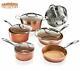 Gotham Steel Pots and Pans Set Premium Ceramic Cookware with Triple Coated