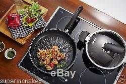 Happycall Korean Original Titanium Coating Frying Pan Set 6pcs Cookware