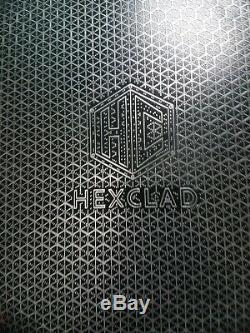 HexClad 6 Piece Cookware Pan Set Hybrid Stainless Steel/Nonstick + bonus lids