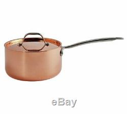 Home 3 Piece Copper Triply Pan Copper Is Coveted By Cooks Because It Respond Set