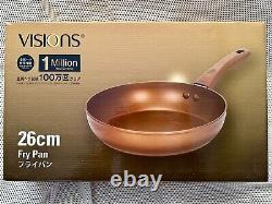 Imported Japanese designed ceramic non-stick stainless steel pan set Gold