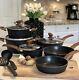 Induction Kitchen Cookware Sets 12 Piece Cooking Pan Nonstick Set