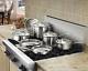 Industrial Stainless Steel Cooking Set Chef Cookware Dishwasher Safe Pots 12-pcs