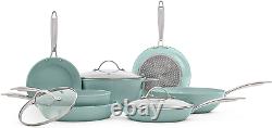 JADE CHEF set of pans and kitchen pots 10 pieces. NON-STICK interior and ULTRA