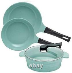 Jade Cook Cookware Healthy, Fast And Easy Cooking Aluminum With Non-Stick Co