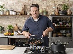 Jamie Oliver Cook'S Classics Pots & Pans Set, 5 Pieces, Non-Stick, Oven-Safe, In