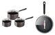Jamie Oliver Hard Anodised Non-Stick 4 Piece Pan Set with Saute Pan Induction