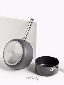 John Lewis Hard Anodised Aluminium Non-Stick Saucepan/Frying Pan Set £160