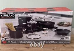 Kirkland Signature Hard Anodised Induction 10 Piece Cookware Set