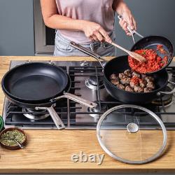 KitchenAid Forged Hardened Ceramic Non-Stick 20cm, 24cm & 28cm Frying Pan Set