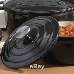 Kitchen Cookware Cast Iron Pots Pans Ovenware Set 8 Piece Oven Proof GRADE B