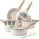 Kitchen Cookware Set Granite Nonstick Coated Pots and Pans withLids PFOA FREE